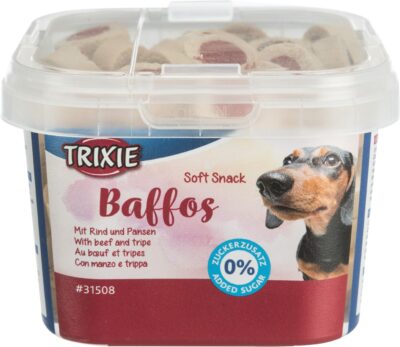 Recompense Pentru Caini, Soft Snack, Baffos Cu Vita, 140 g, 31508