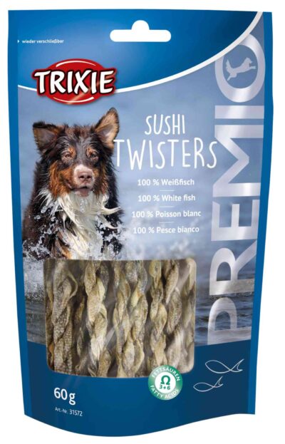 Recompense Pentru Caini, Premio, Sushi Twisters, 60 g, 31572
