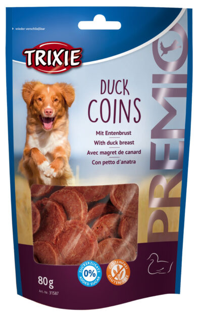 Recompense Pentru Caini, Premio, Rondele Cu Rata, 80 g, 31587