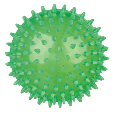 Jucarie Pentru Caini, Minge Arici, Plutitoare,12 cm, Lime, 33652