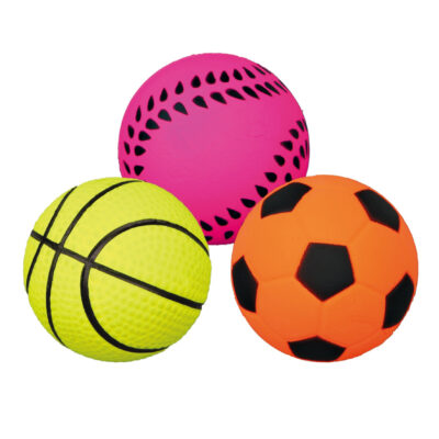 Jucarie Pentru Caini, Minge De Basket, 4.5 cm, Lime, 34390