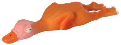 Jucarie Pentru Caini, Rata, Latex, Cu Sunet, 14 cm, 35093