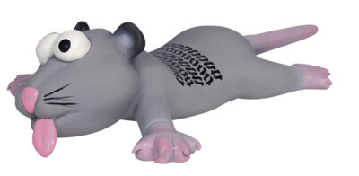 Jucarie Pentru Caini, Sobolan/Soarece, Latex, Cu Sunet, 22 cm, 35232