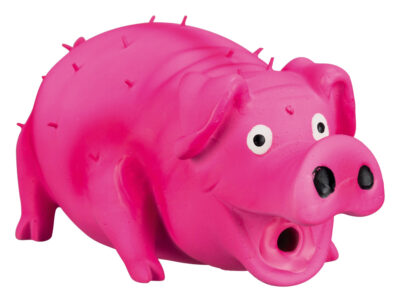 Jucarie Pentru Caini, Porc Tepos, Latex, Cu Sunet Original, 21 cm 35499