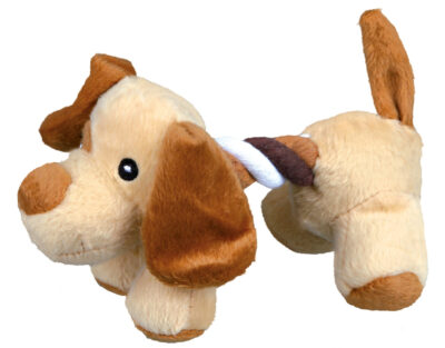 Jucarie Pentru Caini, Elefant Cu Sfoara, Plus, Cu Sunet, 17 cm, 3582