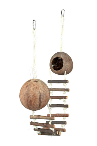 Casute Nuci Cocos Pentru Rozatoare, Cu Pod, 13x100 cm, 62103