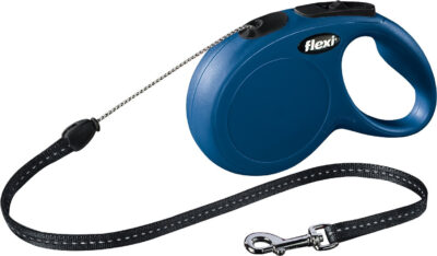 Lesa Flexi Classic, Snur, S: 8 m/12 kg, Albastru, 11802