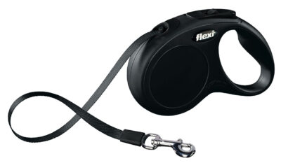Lesa Flexi Classic, Banda, S: 5 m/15 kg, Negru, 11831