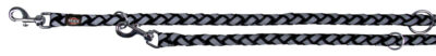 Lesa Cavo Coarda, Reglabila/Reflectorizanta, L-XL: 2.00 m/18 mm, Negru, 135901