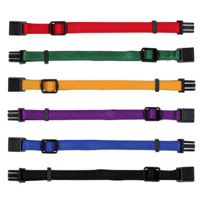 Zgarda Pentru Caini Juniori, S-M: 17-25 cm/10 mm, 6 buc/set, 15551