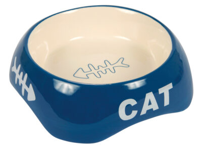 Castron Ceramic Pentru Pisici, 0.2 l/13 cm, Diferite Culori, 24498