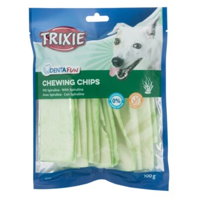 Recompense Pentru Caini, Denta Fun, Chips Cu Spirulina, 100 g 2682