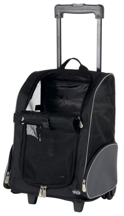 Geanta De Transport, Troler/Rucsac, 32x45x25 cm, Pana la 8 kg, Negru/Gri, 2880