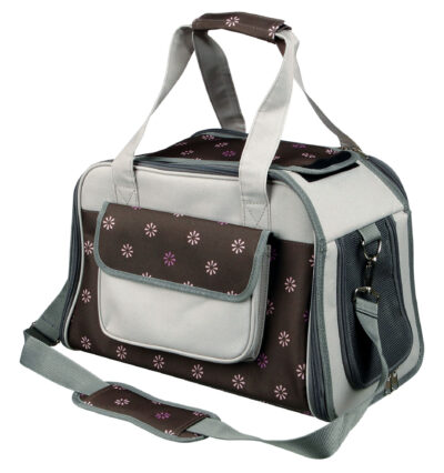 Geanta De Transport, Libby, 25x27x42 cm, Pana la 7 kg, Maro/Gri, 28954