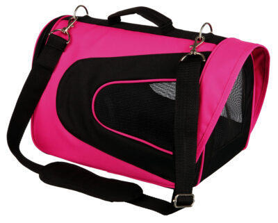 Geanta Transport "Alina" 22x23x35 cm Pink/Negru 28966