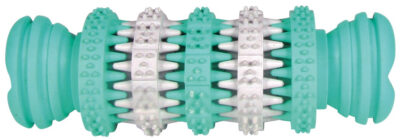 Jucarie Pentru Caini, Denta Fun, Os, Aroma Menta, Cauciuc, 11.5 cm 32943