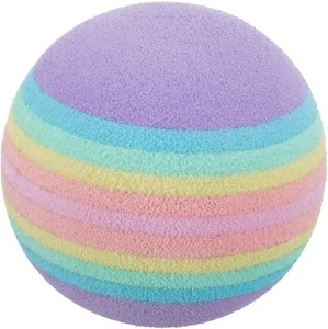 Jucarie Pentru Pisici, Set 4 X Mingi Curcubeu, 4 cm 4097