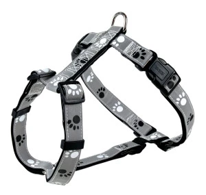 Ham Silver Reflect H, S-M: 49-65 cm/20 mm, Negru/Gri, 12232