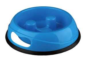 Castron Plastic Pentru Hranire Lenta 0.9 l/23 cm, Diverse Culori, 25032