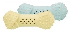 Jucarie Racoritoare Pentru Caini, Junior, Os, 10 cm, Diverse Culori, 33340