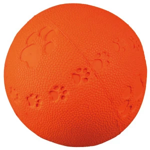 Jucarie Pentru Caini, Minge, Cauciuc, Cu Sunet, 6 cm, Diferite Culori, 34861