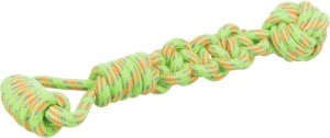 Jucarie Pentru Caini, Sfoara Cu Minge Nod, 8/38 cm, Diferite Culori, 35697
