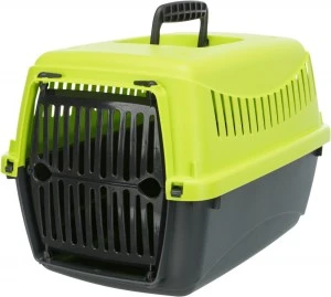 Cusca De Transport, Capri XXS: 26x25x39 cm, Pana la 4 kg, Gri/Turcoaz, 39803
