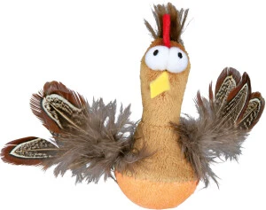 Jucarie Pentru Pisici, Puiul Bobo, Cu Sunet, 10 cm 45787