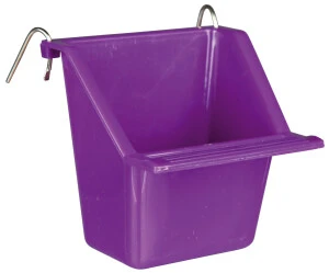 Hranitor Plastic Pentru Pasari, 80 ml/6x6 cm, Diverse Culori, 5471