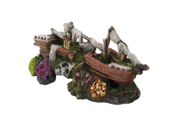 Decor Barca Scufundata 2, 25 x 10.5 x 11.5 cm, 234/411599