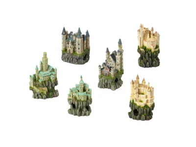 Decor Castel pe Stanca, 9 x 8 x 15 cm, 234/421055