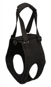 Ham Reabilitare Pentru Caini, L: 65-75 cm, Pana la 35 kg, Negru, 19407