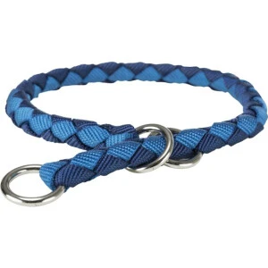 Zgarda Cavo Coarda, Semistrangulanta, L: 47-55 cm / 18 mm, Albastru/Indigo, 144013