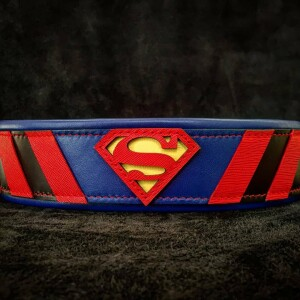 Zgarda Superman, Piele Naturala, XL
