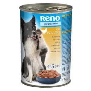 Hrana Umeda Pentru Caini, Reno Adult, Pasare, 415 g