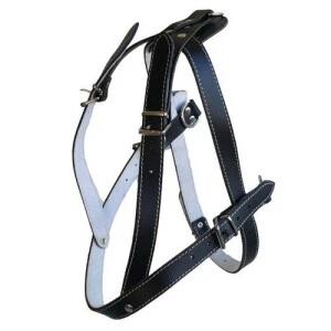 Ham L5 Piele - Sanie 79-92 cm/25 mm Negru