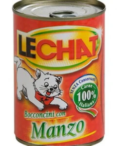 Hrana Umeda Pentru Pisici, LeChat, Cu Vita, 400 g