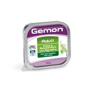 Hrana Umeda Pentru Caini, Gemon Adult, Pate Cu Miel, 150 g