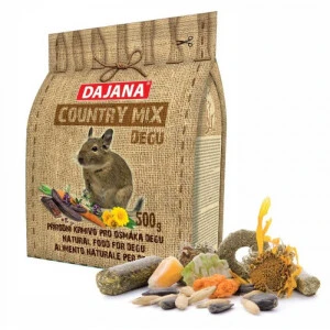 Country Mix, Hrana Completa Pentru Degu, 500 g, DP405J
