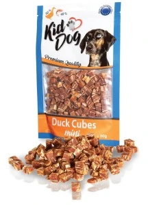 Recompense Pentru Caini, Mini Cuburi Din Carne De Rata Si Cod, 80 g, A04658