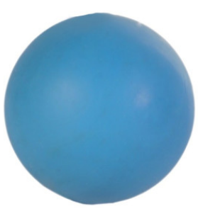 Jucarie Pentru Caini, Minge Plina, Fara Sunet, Cauciuc, 6 cm 3301
