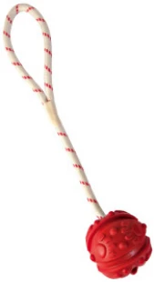 Jucarie Pentru Caini, Minge Pe Sfoara, Plutitoare, 4.5 cm/35 cm, 33481