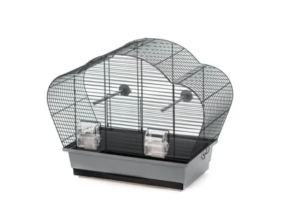 Colivie Beta, 56.5x28x44.5 cm, Gri/Negru, 493/120