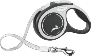 Lesa Flexi Comfort, Banda, XS: 3 m/12 kg, Negru, 213301