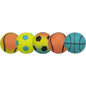 Jucarie Pentru Caini, Minge Neon, Cauciuc Spumant, 4.5 cm, 34603