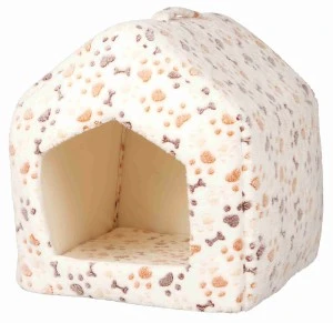 Culcus-Casuta Lingo, 40x45x40 cm, Alb/Bej, 36355