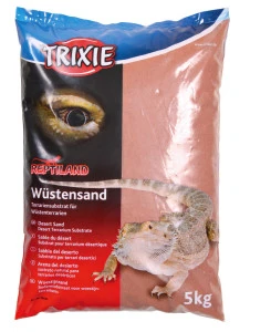 Nisip De Baza Pentru Terariu De Desert, 5 kg, Rosu, 76132