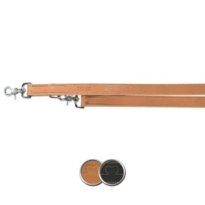 Lesa Piele Rustic Heartbeat, M-L: 2 m/20 mm, Maro, 19012