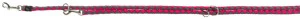 Lesa Cavo Coarda, Reglabila, S-M: 2 m/12 mm, Fucsia/Grafit, 143511