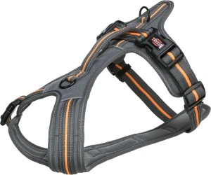 Ham Fusion Touring, L- XL: 72-89 cm/30 mm, Gri Grafit/Portocaliu Papaya, 207533